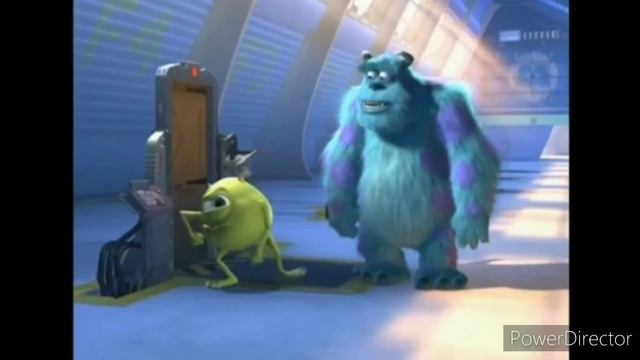 Monsters Inc (2001) Wrong Door Scene Celia Mad No Talking Just Sound Effects & Singing Sound Track