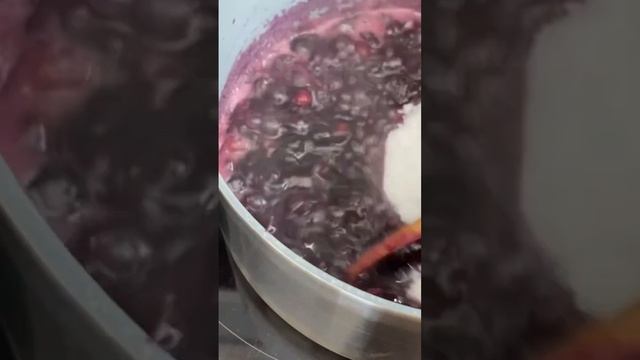 Blueberry Jam! #howto #blueberry #jam #sugar #sweet #viral #youtubeshorts #vlog #recipe #diy #healt смотреть онлайн