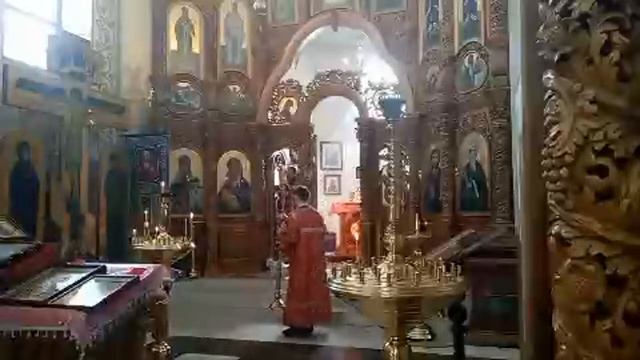 ☦️ 18.05.24 Божественная Литургия. Иконы Божией Матери "Неупиваемая чаша". смотреть онлайн