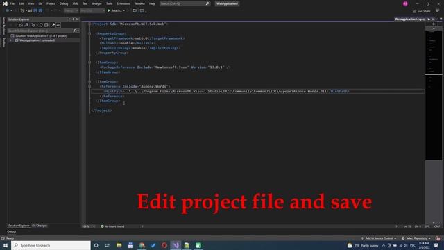 Visual Studio how to edit csproj file|Visual Studio 2022 how to edit csproj file смотреть онлайн