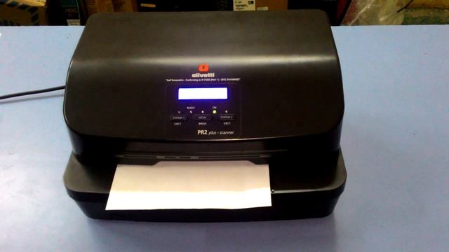 7. Calibration of Printer Olivetti PR2 Plus смотреть онлайн