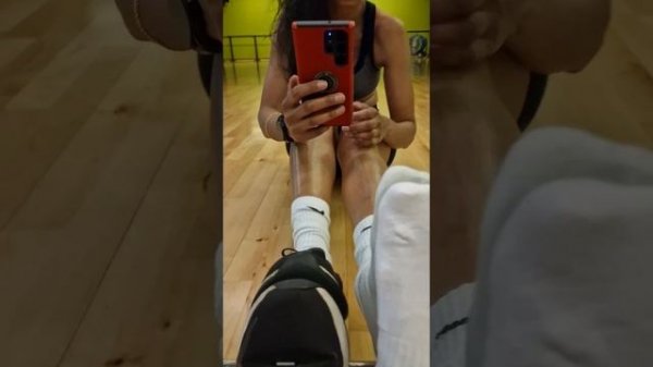 Stinky sweaty gym socks sweaty footprint