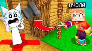 24 ЧАСА ПРАНКУЮ ДЕВУШКУ СПРУНКИ ЧЕЛЛЕНДЖ! ОНА ТАКОГО НЕ ОЖИДАЛА В МАЙНКРАФТ!