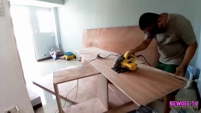 PART 2 Project micara state Tanza INSTALLATION OF HANGING CABINET (you can build episode #18) смотреть онлайн