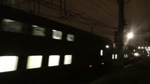 ЭП20 и двухэтажный поезд №024М  Москва — Казань