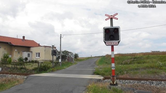 železniční přejezd Janov - P2339 / 22.07.2024 / Czech railroad crossing смотреть онлайн