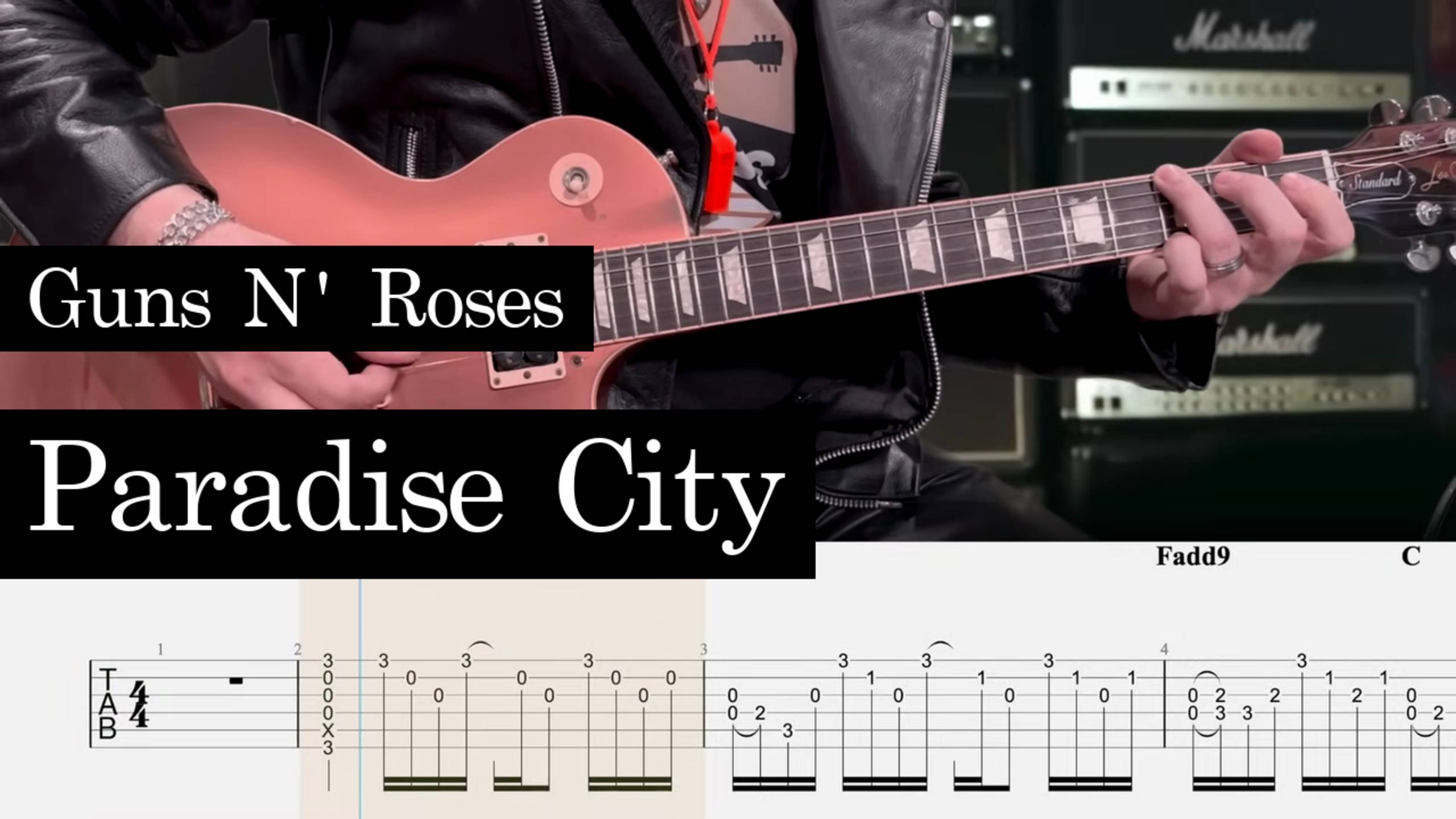 Guns N' Roses - Paradise City