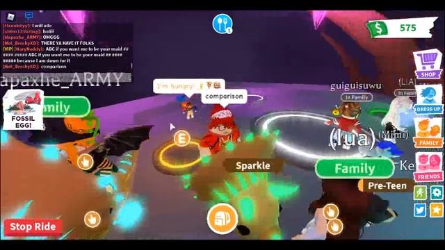 FIRST MEGA NEON TRICERATOPS! IN ADOPT ME смотреть онлайн