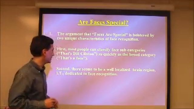 Object & Face Perception Lecture By Nestor Matthews смотреть онлайн