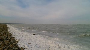 Залив замерз! Ейск 23.02.2025г.