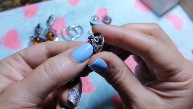 Мои серебряные украшения, серьги... (1-ая часть)