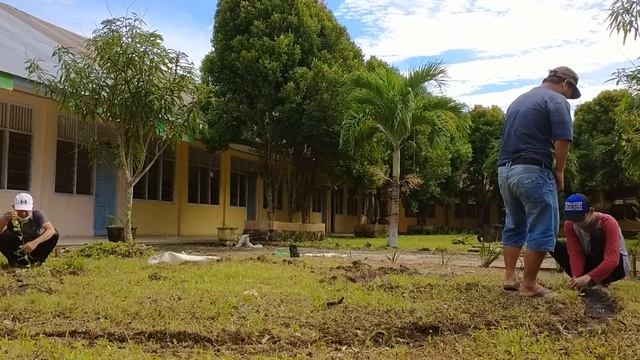 vloq...part 1 membuat taman bunga bentuk love di halaman kampus STIE Widya praja tanah grogot смотреть онлайн