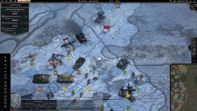 Panzer Corps 2 | AO 1946 | GC1.127B Operation Ken Go Part 3 | Generalissimus смотреть онлайн