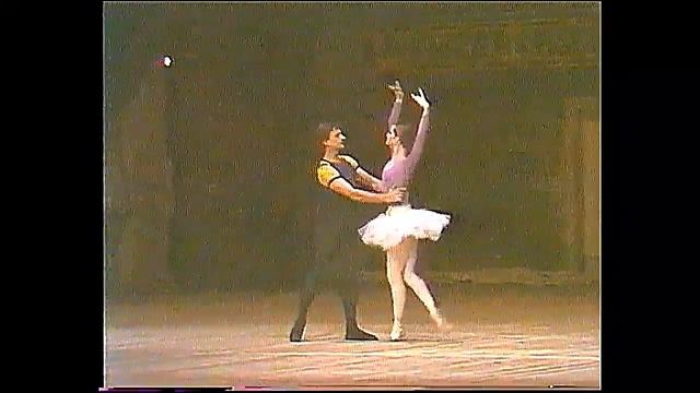 'Swan Lake ' Rehearsal, Alla Khaniashvili And Vladimir Djouloukhadze