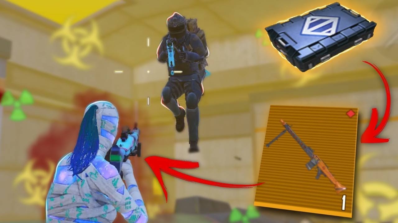 УМЕР - ОТКРЫЛ ЗОЛОТОЕ ОРУЖИЕ И ИГРАЮ С НИМ! СОЛО vs SQUAD смотреть онлайн