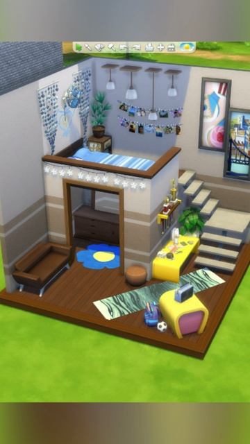 ПЛАТФОРМЫ В СТРОИТЕЛЬСТВЕ 👆🏻 СПАЛЬНЯ 👆🏻 СТРОИТЕЛЬСТВО В SIMS 4 смотреть онлайн