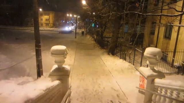 Снежный ,январский вечерок в Ломоносове.(январь 2019) смотреть онлайн