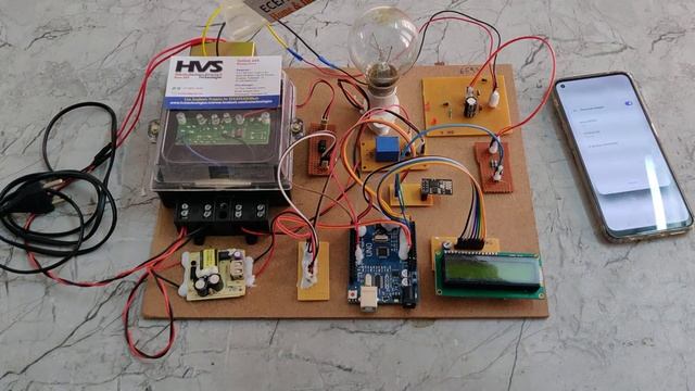 IoT Smart Energy Meter using Arduino UNO Blynk App Monitoring and controlling смотреть онлайн