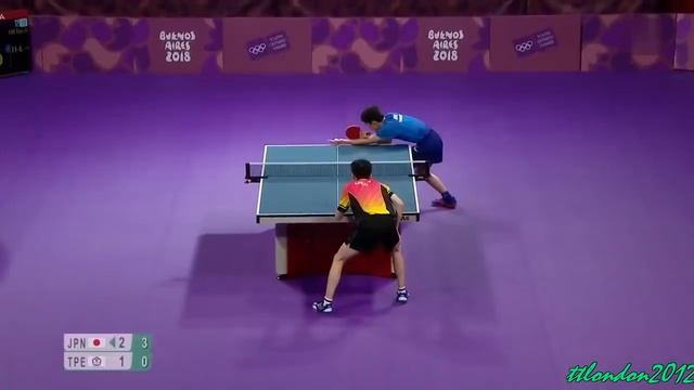 Tomokazu Harimoto vs Lin Yun-Ju | Youth Olympic Games 2018 смотреть онлайн