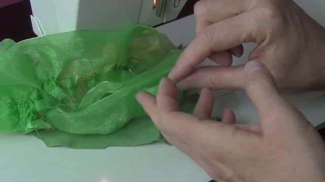 Organza Rosette How To DIY Sew смотреть онлайн