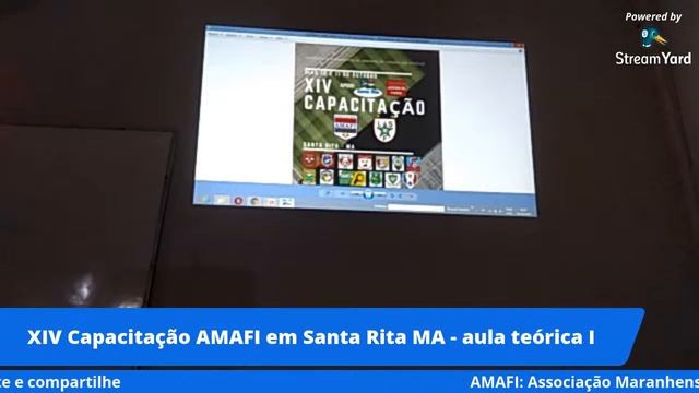 XIV Capacitação AMAFI - aula teórica I смотреть онлайн