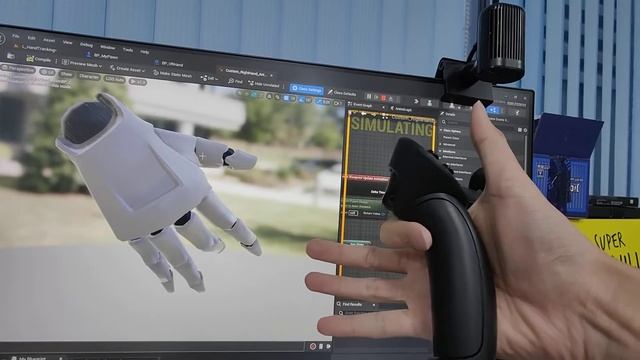 Unreal 5 Valve Index controller finger tracking смотреть онлайн