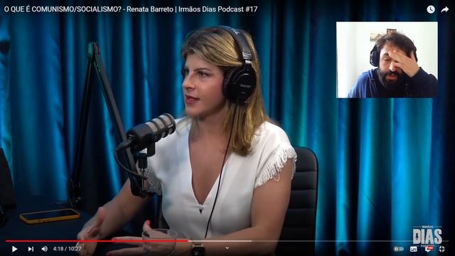 RENATA BARRETO "EXPLICA" AS DIFERENÇAS ENTRE SOCIALISMO E COMUNISMO смотреть онлайн