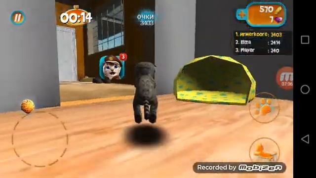 Играю симулятор кота 🐈 с сестрой смотреть онлайн