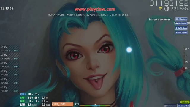 osu! | Agnete Kjolsrud - Get Jinxed [Gold] смотреть онлайн