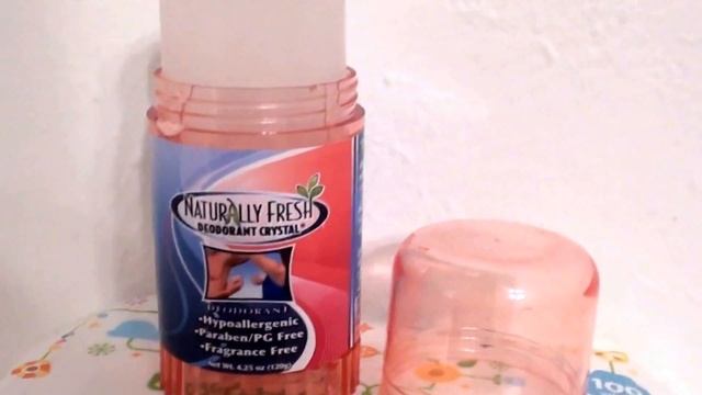 NATURALLY FRESH DEODORANT CRYSTAL fragrance & paraben free.. смотреть онлайн