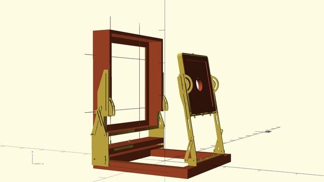 8x10 view camera - full set of movements (asymmetric back tilt/swing) смотреть онлайн