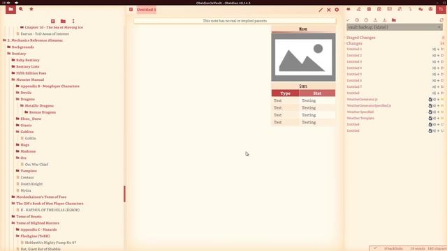 Obsidian - Templater