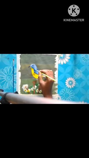 bird painting /shorts bird painting/ смотреть онлайн