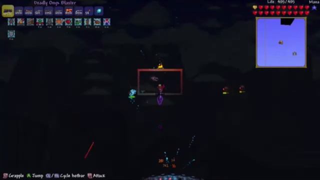 Crafting The Mega Shark ( Gunslinger Playthrough Ep 8 ) / Terraria