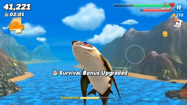 Hungry Shark World - Megalodon Gameplay -The Meg Attack