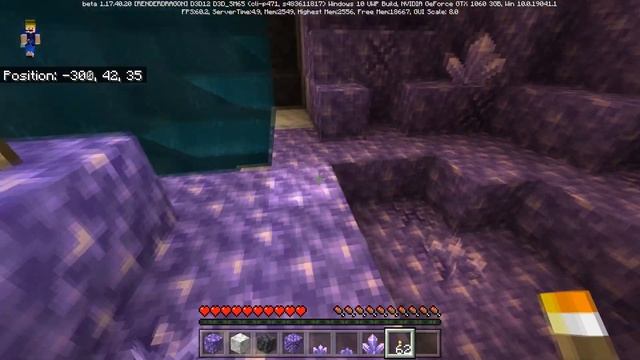 Minecraft Bedrock - How To Find Amethyst Geodes (Mobile/Xbox/PS4/Windows 10/Switch)