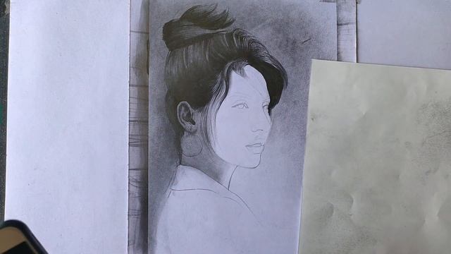Nora Fatehi Pencil Drawing Video | Graphite powder experiment challenge in Tamil | Live Art Chennai смотреть онлайн