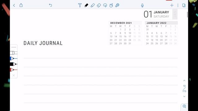 The 2022 New Years Daily Planner смотреть онлайн