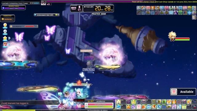 [MapleSEA] Cassiopeia Zero 47k stat practices solo Hard Lucid смотреть онлайн