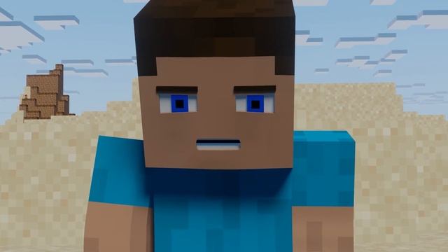 The BLOOP Finds STEVE In MINECRAFT (Minecraft Animation)