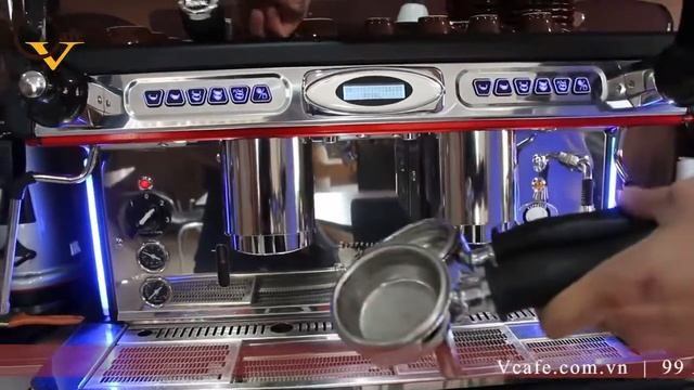 REVIEW Máy pha cafe Synchro T2 Made by Royal Italia Vcafe com vn смотреть онлайн