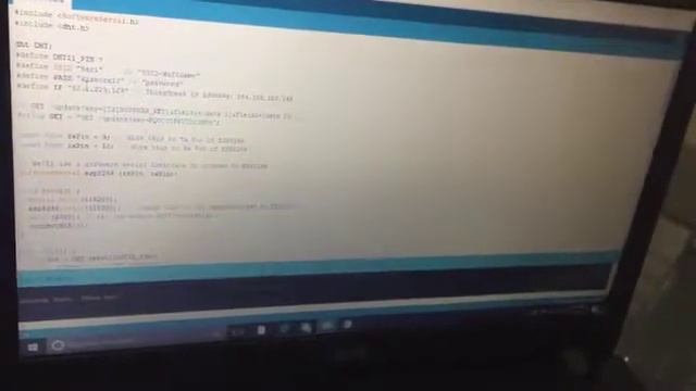 IOT demo to send temp. and humidity using DHT11 and wifi ESP8266 with Arduino UNO смотреть онлайн