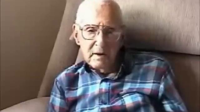 107-year-old WW1 veteran recalls close call w/German sniper смотреть онлайн