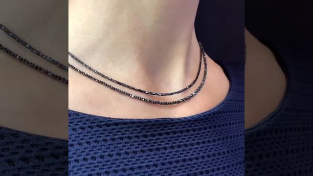 Бусы «Чёрный бриллиант» смотреть онлайн