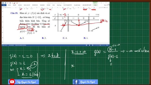 Những câu hỏi dễ bị sai khi thi trắc nghiệm môn toán 12 (phần 4)|Thầy Nguyễn Văn Huỳnh смотреть онлайн