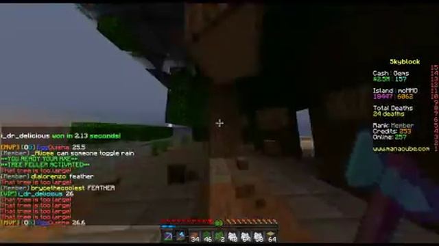 A day in the life [] MInecraft Skyblock Showcase [] Tis art my Island смотреть онлайн