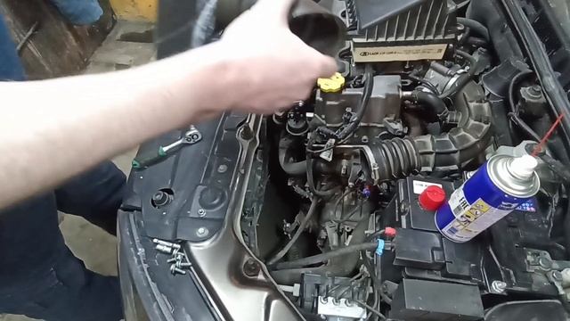 Холодный впуск на Гранту.. смотреть онлайн