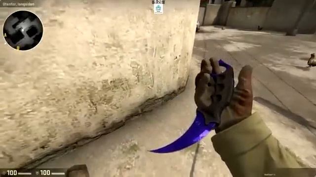 Karambit (★ StatTrak™) FN | Doppler Saphire Showcase смотреть онлайн