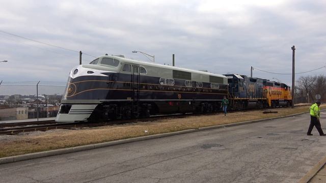 [4K] Unveiling of Beautifully Restored EMC EA Locomotive #51! (B&O Railroad Museum) смотреть онлайн