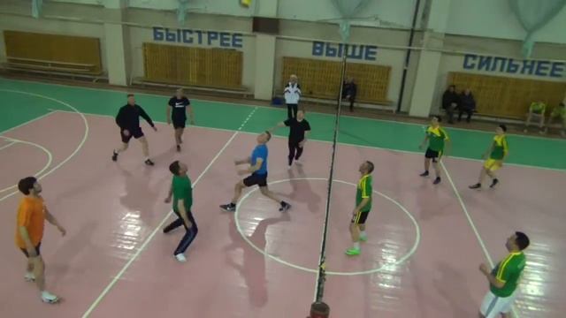 ГЦ - Сборная цехов. Первенство комбината АО "Оренбургские минералы" по волейболу. 04.04.2017г. смотреть онлайн